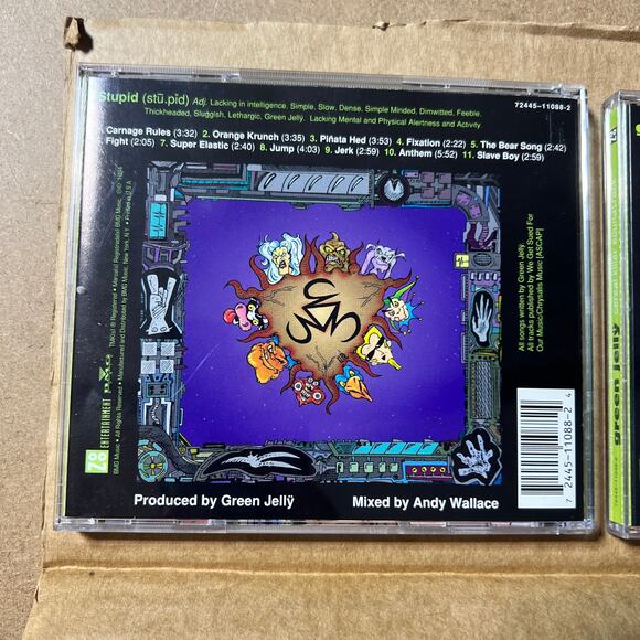 Green Jelly CD Lot / 2 333 / Cereal Killer Soundtrack 1993–1994 Zoo BMG Rare OOP - Picture 7 of 15